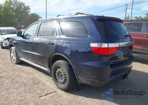 2013 Dodge Durango Crew z USA, uszkodzony, nr VIN 1C4RDJDG2DC695871